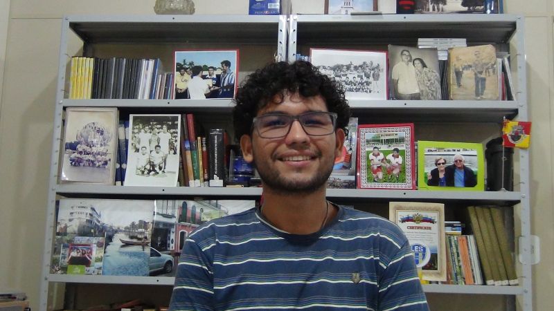 Arthur de Sousa Vasconcelos - Estudante de Graduação em Química - UFOPA